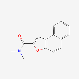 molecular formula C15H13NO2 B4391976 N,N-dimethylnaphtho[2,1-b]furan-2-carboxamide 