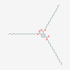 molecular formula C57H102O6 B043928 Trihexadecyl benzene-1,2,4-tricarboxylate CAS No. 120831-54-1