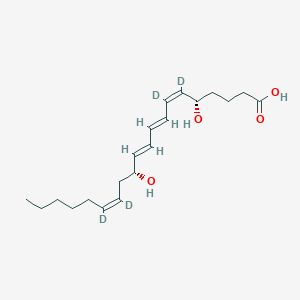 molecular formula C20H28D4O4 B043934 Leukotriene B4-d4 CAS No. 124629-74-9
