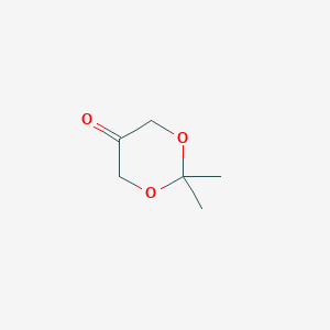 molecular formula C6H10O3 B043941 2,2-Dimethyl-1,3-dioxan-5-one CAS No. 74181-34-3