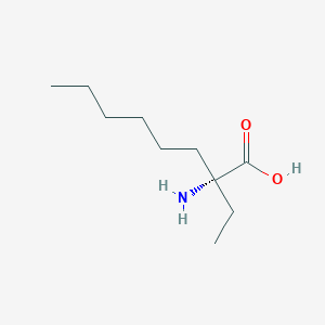 molecular formula C10H21NO2 B043954 (R)-2-Amino-2-ethyloctanoic acid CAS No. 114781-18-9