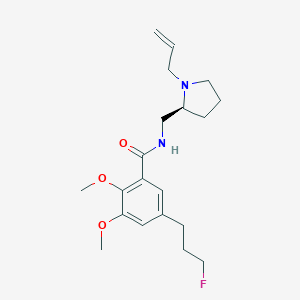 molecular formula C20H29FN2O3 B043967 Fallypride CAS No. 166173-78-0