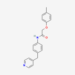 molecular formula C21H20N2O2 B4398751 N-(4-(Pyridin-4-ylmethyl)phenyl)-2-(p-tolyloxy)acetamide 
