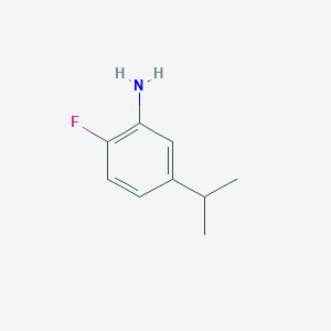 molecular formula C9H12FN B043994 2-Fluoro-5-isopropylaniline CAS No. 116874-67-0