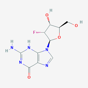 molecular formula C10H12FN5O4 B044010 2'-Deoxy-2'-fluoroguanosine CAS No. 78842-13-4