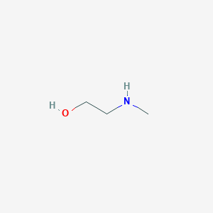 molecular formula C3H9NO<br>CH3NHCH2CH2OH<br>C3H9NO B044016 2-(Methylamino)ethanol CAS No. 109-83-1