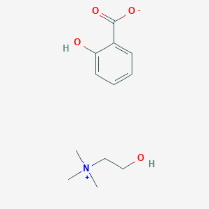 molecular formula C12H19NO4 B044026 Choline salicylate CAS No. 2016-36-6