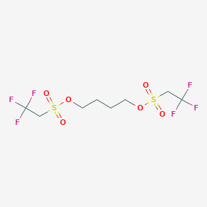 molecular formula C8H12F6O6S2 B044032 Tetramethylene bis(2,2,2-trifluoroethanesulfonate) CAS No. 117186-54-6
