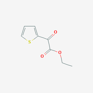 molecular formula C8H8O3S B044034 Ethyl thiophene-2-glyoxylate CAS No. 4075-58-5