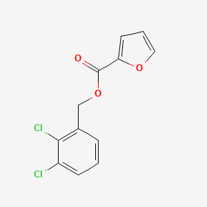 molecular formula C12H8Cl2O3 B4405140 2,3-dichlorobenzyl 2-furoate 