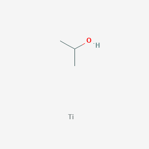 molecular formula C12H28O4Ti B044054 Titanium tetraisopropanolate CAS No. 546-68-9
