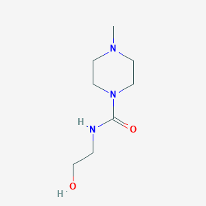 molecular formula C8H17N3O2 B044067 N-(2-Hydroxyethyl)-4-methylpiperazine-1-carboxamide CAS No. 116818-76-9