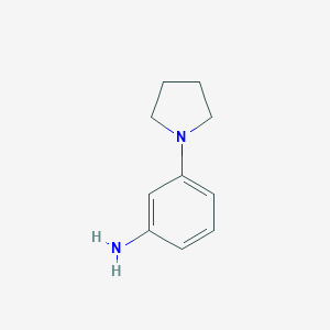 molecular formula C10H14N2 B044071 3-(Pyrrolidin-1-yl)aniline CAS No. 115833-93-7