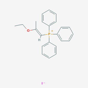 molecular formula C23H24IOP B044087 (2-Ethoxy-1-propenyl)triphenylphosphonium iodide CAS No. 119352-07-7