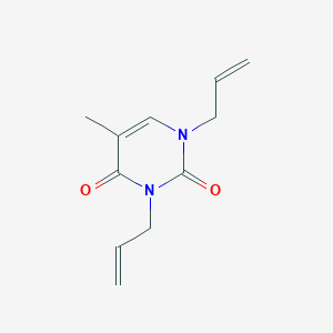 molecular formula C11H14N2O2 B044095 N(1),N(3)-Diallylthymine CAS No. 114066-89-6