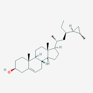 molecular formula C29H48O B044110 Hebesterol CAS No. 114174-00-4
