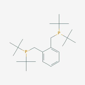molecular formula C24H44P2 B044117 1,2-Bis(di-tert-butylphosphinomethyl)benzene CAS No. 121954-50-5