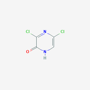 molecular formula C4H2Cl2N2O B044122 3,5-Dichloropyrazin-2(1H)-one CAS No. 130879-62-8