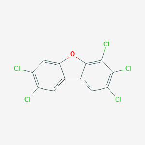 molecular formula C12H3Cl5O B044125 2,3,4,7,8-Pentachlorodibenzofuran CAS No. 57117-31-4