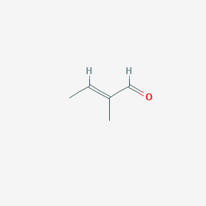 molecular formula C5H8O B044138 甲基丙烯醛 CAS No. 497-03-0