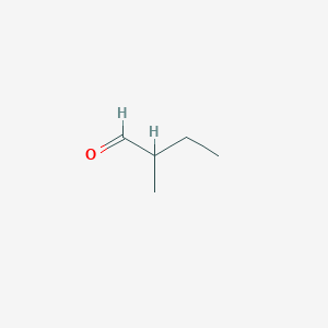 molecular formula C5H10O B044139 2-甲基丁醛 CAS No. 96-17-3