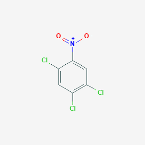 molecular formula C6H2Cl3NO2 B044141 2,4,5-三氯硝基苯 CAS No. 89-69-0