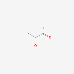 molecular formula C3H4O2 B044143 甲基乙二醛 CAS No. 78-98-8