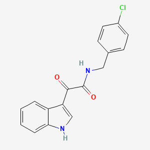 molecular formula C17H13ClN2O2 B4414408 GABA-IN-4 