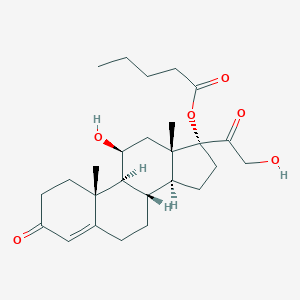 molecular formula C26H38O6 B044166 Hydrocortisone valerate CAS No. 57524-89-7