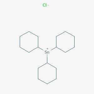 molecular formula C18H33ClSn B044167 三环己基锡氯化物 CAS No. 3091-32-5