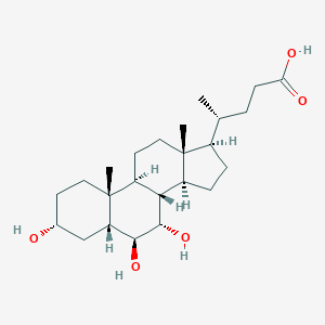 molecular formula C24H40O5 B044175 alpha-Muricholic acid CAS No. 2393-58-0