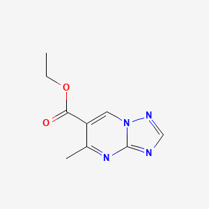 molecular formula C9H10N4O2 B4418072 Ethyl 5-methyl-[1,2,4]triazolo[1,5-a]pyrimidine-6-carboxylate 