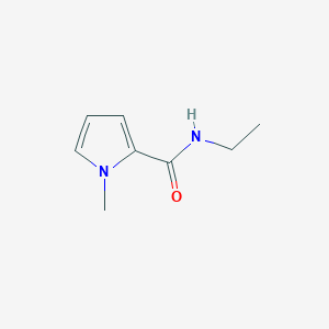 molecular formula C8H12N2O B044199 N-Ethyl-1-methylpyrrole-2-carboxamide CAS No. 124725-22-0
