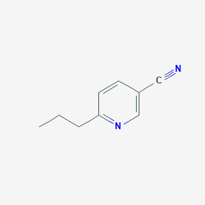 molecular formula C9H10N2 B044205 6-Propylpyridine-3-carbonitrile CAS No. 118419-89-9