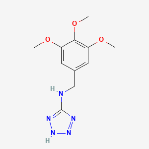 molecular formula C11H15N5O3 B4421031 N-(3,4,5-trimethoxybenzyl)-2H-tetrazol-5-amine 
