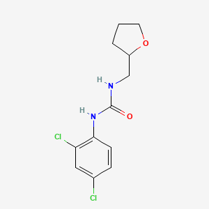 molecular formula C12H14Cl2N2O2 B4422348 N-(2,4-dichlorophenyl)-N'-(tetrahydro-2-furanylmethyl)urea 