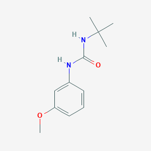 molecular formula C12H18N2O2 B4422475 N-(tert-butyl)-N'-(3-methoxyphenyl)urea 