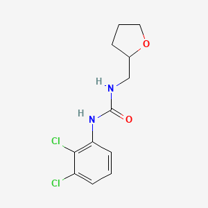 molecular formula C12H14Cl2N2O2 B4422591 N-(2,3-dichlorophenyl)-N'-(tetrahydro-2-furanylmethyl)urea 