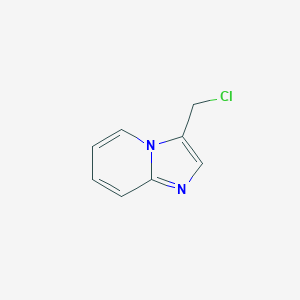 molecular formula C8H7ClN2 B044226 3-(氯甲基)咪唑并[1,2-a]吡啶 CAS No. 113855-44-0