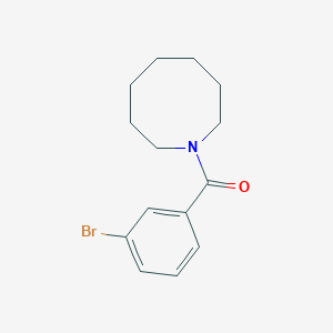 molecular formula C14H18BrNO B4423026 Azocan-1-yl(3-bromophenyl)methanone 