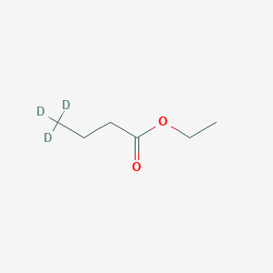 molecular formula C6H12O2 B044233 Ethyl 4,4,4-trideuteriobutanoate CAS No. 113435-99-7