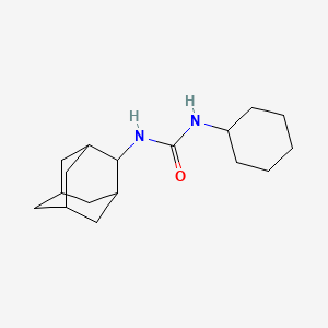 molecular formula C17H28N2O B4423384 N-(2-Adamantyl)-N'-cyclohexylurea 
