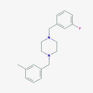 1-(3-Fluorobenzyl)-4-(3-methylbenzyl)piperazine
