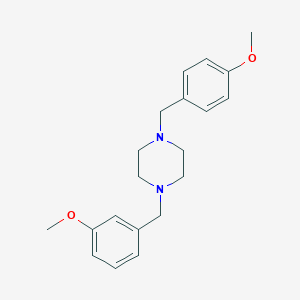 1-(3-Methoxybenzyl)-4-(4-methoxybenzyl)piperazine