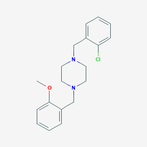 1-(2-Chlorobenzyl)-4-(2-methoxybenzyl)piperazine