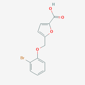 5-(2-Bromophenoxymethyl)furan-2-carboxylic acid