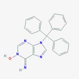 molecular formula C24H19N5O B044244 9-Trityladenine 1-oxide CAS No. 122365-36-0