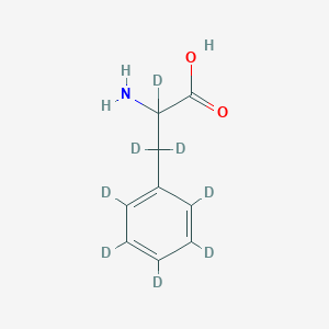 molecular formula C9H11NO2 B044246 DL-苯基-d5-丙氨酸-2,3,3-d3 CAS No. 29909-00-0