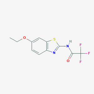 N-(6-ethoxy-1,3-benzothiazol-2-yl)-2,2,2-trifluoroacetamide