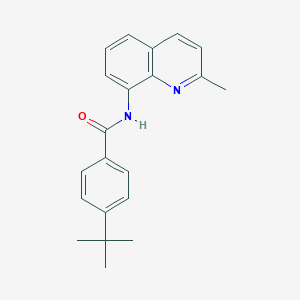 4-tert-butyl-N-(2-methylquinolin-8-yl)benzamide